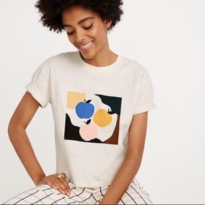 Madewell Apple Picking Graphic Easy Crop T…